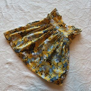 Sweet floral dress with ruffle sleeves